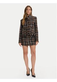ViCOLO Marynarka TF0204 Brązowy Regular Fit. Kolor: brązowy. Materiał: syntetyk