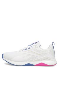 Reebok Buty na siłownię Nanoflex Tr 2 100074543 Biały. Kolor: biały. Materiał: mesh, materiał. Sport: fitness #3