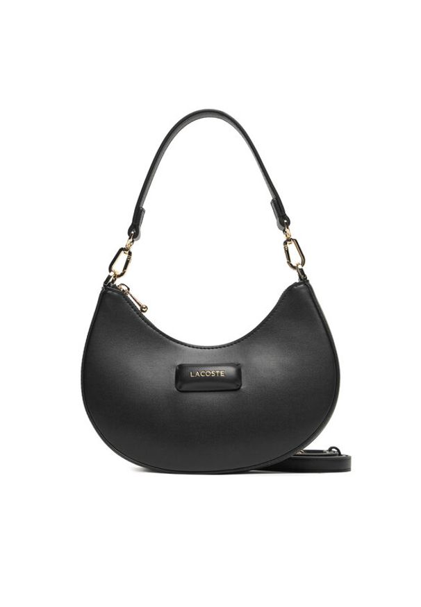 Lacoste Torebka NF5154AU Czarny. Kolor: czarny. Materiał: skórzane