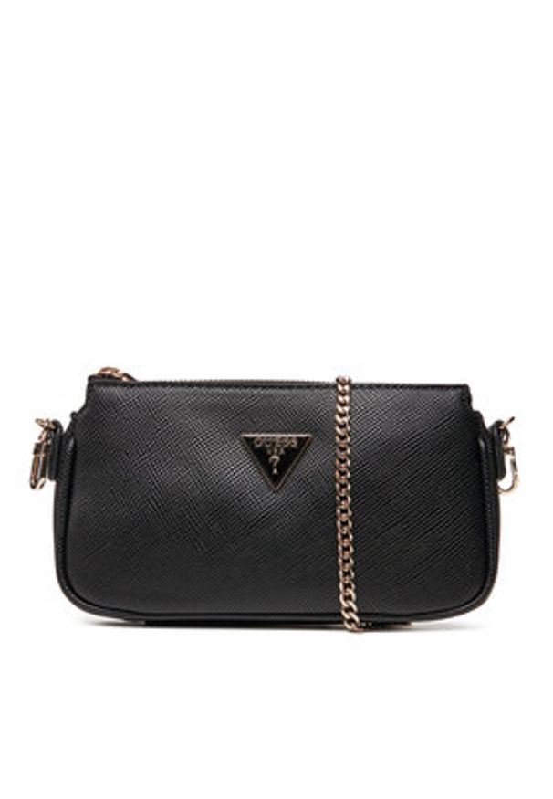 Guess Torebka Noelle II Mini HWZG96 72710 Czarny. Kolor: czarny. Materiał: skórzane