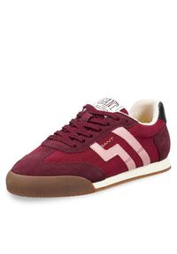 GANT - Gant Sneakersy 31531035 Bordowy. Kolor: czerwony. Materiał: zamsz, skóra #4