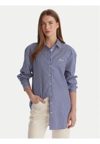 Guess Koszula W6GH39 W1849 Niebieski Relaxed Fit. Kolor: niebieski. Materiał: bawełna #1