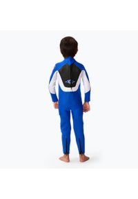RIPCURL - Pianka do pływania dziecięca Rip Curl Groms Omega 3/2 Back Zip. Kolor: niebieski