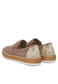 Rieker Półbuty L7873-31 Beżowy. Kolor: beżowy. Materiał: materiał #7