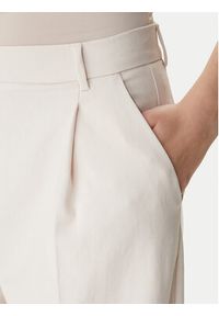 Marella Spodnie palazzo Slogan2 2615131311 Écru Wide Leg. Materiał: syntetyk #2