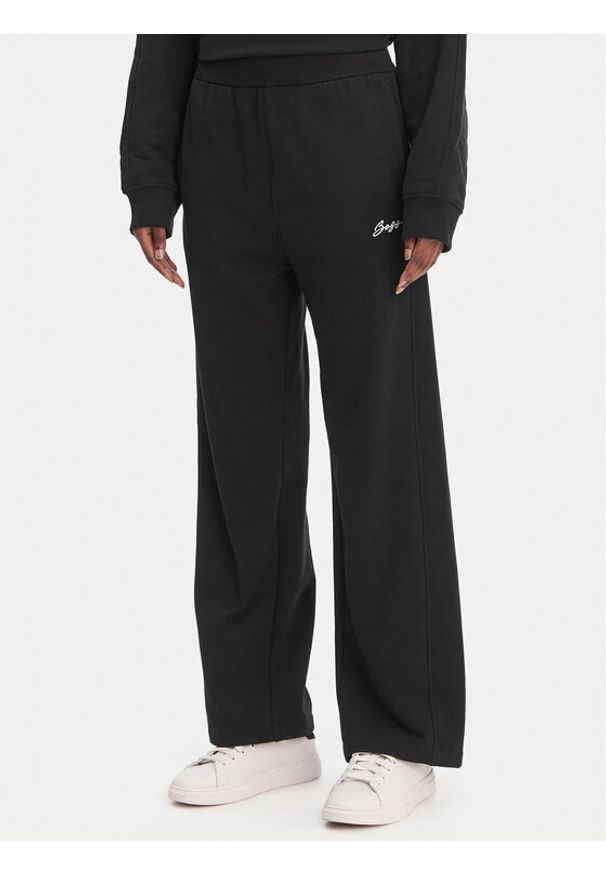 BOSS Spodnie dresowe C-Endless 50554685 Czarny Relaxed Fit. Kolor: czarny. Materiał: bawełna