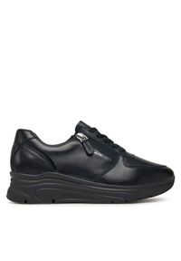 Sneakersy Tamaris. Kolor: niebieski