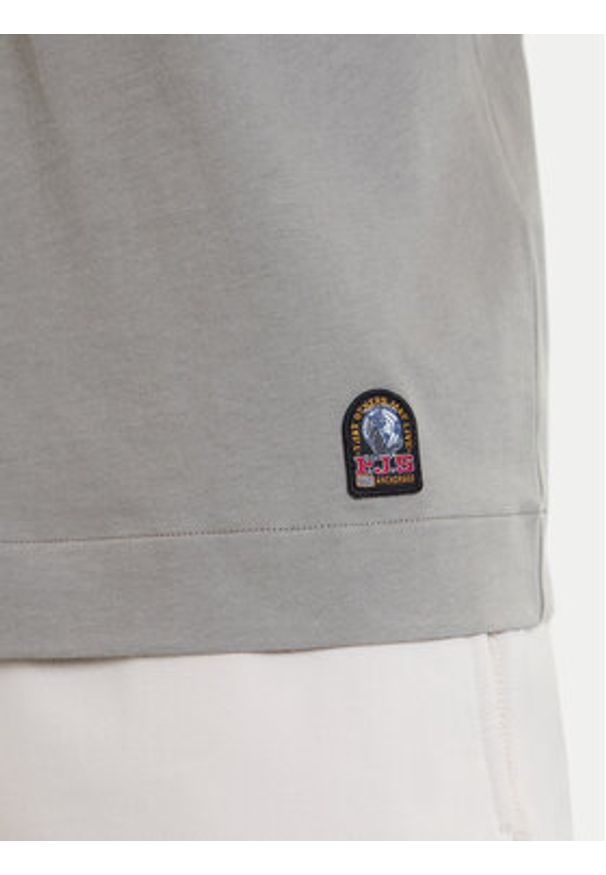 Parajumpers T-Shirt Malham 26SMPMTSRY01 Beżowy Regular Fit. Kolor: beżowy. Materiał: bawełna