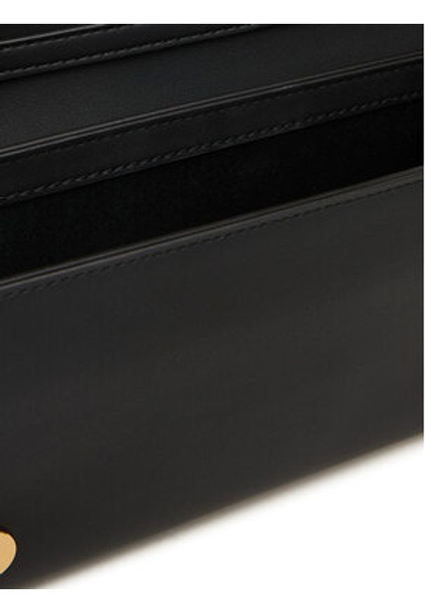 Love Moschino - LOVE MOSCHINO Torebka JC4103PP0NKD0000 Czarny. Kolor: czarny. Materiał: skórzane