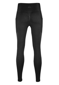 BESHAPED - Legginsy fitness damskie Beshaped Lift Me Up z kieszeniami. Kolor: czarny. Materiał: nylon. Sport: fitness
