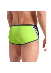 Kąpielówki Arena Icons Low Waist. Kolor: żółty, zielony