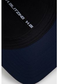 Under Armour czapka kolor granatowy gładka 1369781-001. Kolor: niebieski. Wzór: gładki #3