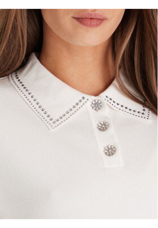 Morgan Sweter 252-MAP Écru Regular Fit. Materiał: syntetyk