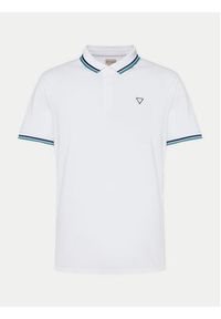 Guess T-Shirt M2GP34 KARS0 Biały Regular Fit. Typ kołnierza: dekolt w karo. Kolor: biały. Materiał: bawełna #7