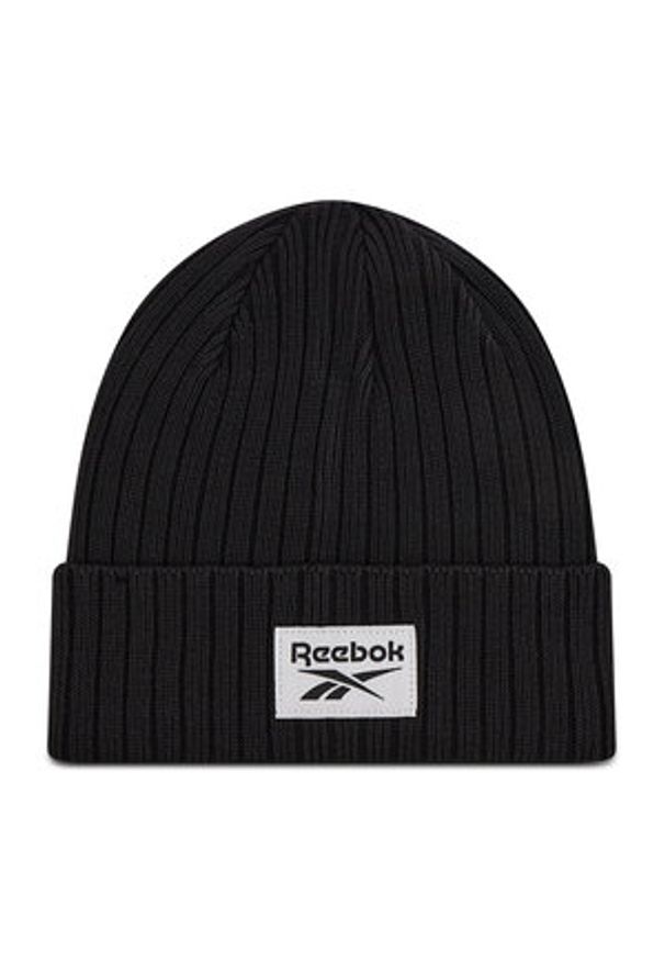 Czapka Reebok - Te Beanie GD0487 Black. Kolor: czarny. Materiał: bawełna, materiał