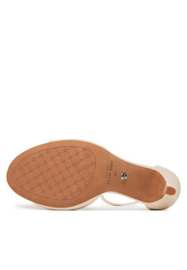 Nine West Sandały S4S16766 Beżowy. Kolor: beżowy. Materiał: materiał, syntetyk