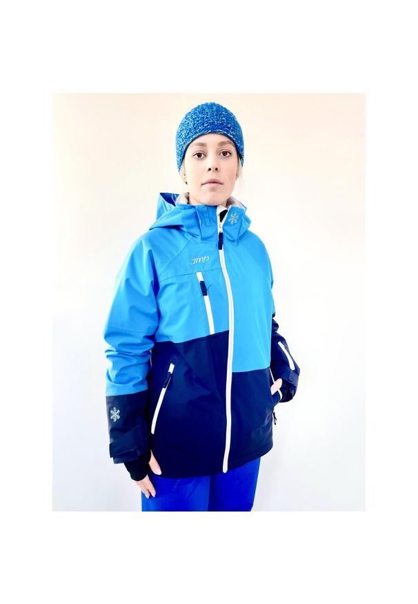 JMP - Kurtka narciarska damska Cortina. Kolor: niebieski. Materiał: tkanina. Technologia: Dermizax. Sport: narciarstwo