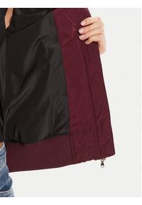 Patrizia Pepe Kurtka bomber 8O0185 A619 Bordowy Regular Fit. Kolor: czerwony. Materiał: syntetyk
