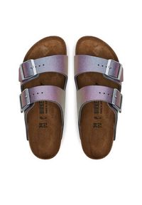 Birkenstock Klapki Arizona Birko-Flor 1029510 Kolorowy. Materiał: skóra. Wzór: kolorowy