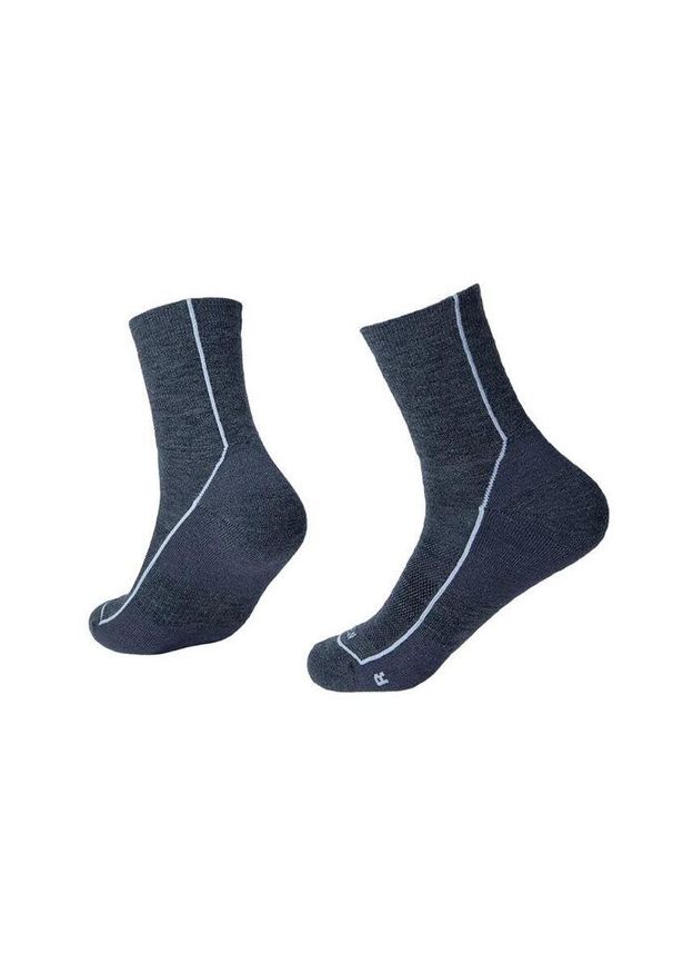 NA GIEAN - Skarpety trekkingowe Na Giean Medium Weight Trail sage s_37_40. Kolor: szary