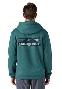 Bluza Patagonia Boardshort Logo Uprisal Hoody. Kolor: niebieski