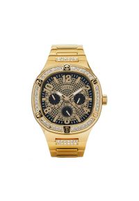 Guess Zegarek Duke GW0576G2 Złoty. Kolor: złoty