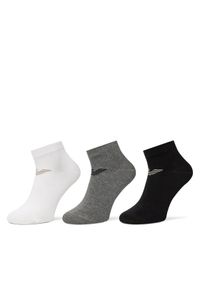 Emporio Armani Zestaw 3 par niskich skarpet męskich EM000550 AF12271 MC059 Kolorowy. Materiał: bawełna, materiał. Wzór: kolorowy