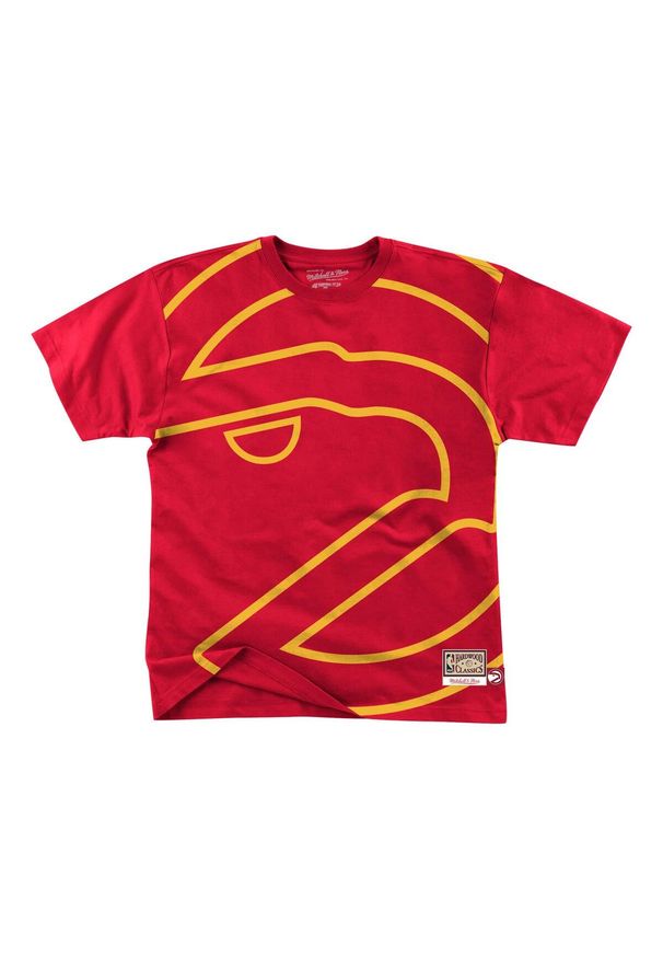 Mitchell & Ness - Koszulka Atlanta Hawks big hawks. Kolor: czerwony. Sport: koszykówka