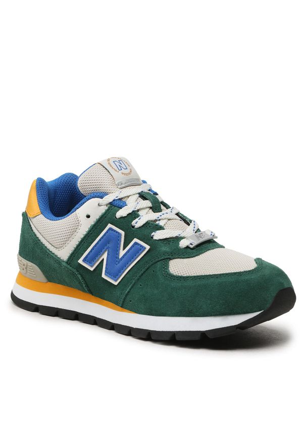 Sneakersy New Balance GC574DG2 Zielony. Kolor: zielony. Materiał: materiał. Model: New Balance 574