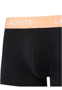 Lacoste Komplet 5 par bokserek 5H1292 Czarny. Kolor: czarny. Materiał: bawełna #4