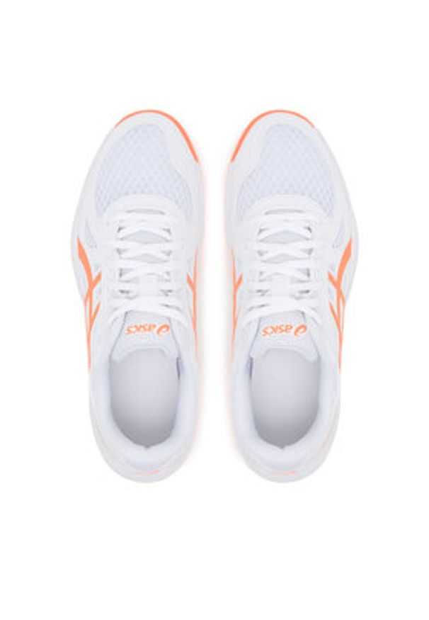 Asics Buty halowe Upcourt 6 1072A107 Biały. Kolor: biały. Materiał: materiał