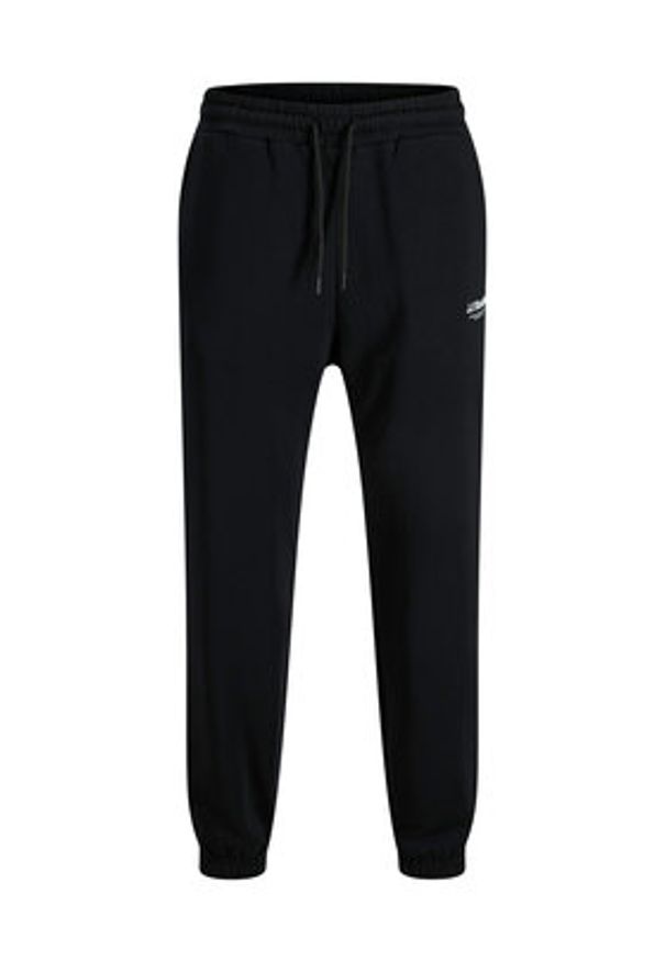Jack & Jones - Jack&Jones Dres Soho 12288673 Czarny Relaxed Fit. Kolor: czarny. Materiał: bawełna