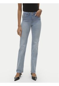 Vero Moda Jeansy Flash 10306824 Niebieski Straight Fit. Kolor: niebieski #1