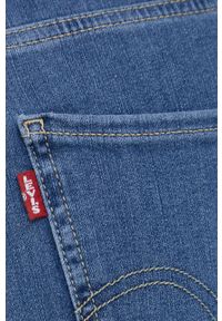 Levi's® - Levi's jeansy MILE HIGH damskie high waist. Okazja: na spotkanie biznesowe. Stan: podwyższony. Kolor: niebieski. Styl: biznesowy #4