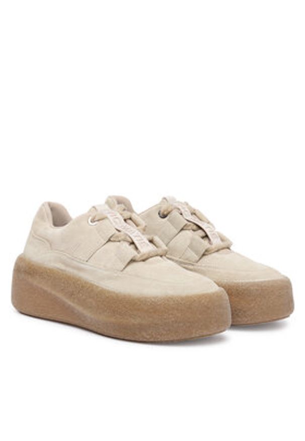 Vic Matié Sneakersy 1H4106D F04H010112 Szary. Kolor: szary. Materiał: zamsz, skóra