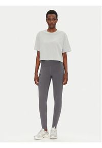 Under Armour T-Shirt Rival 1389721 Szary Loose Fit. Kolor: szary. Materiał: bawełna, syntetyk #3