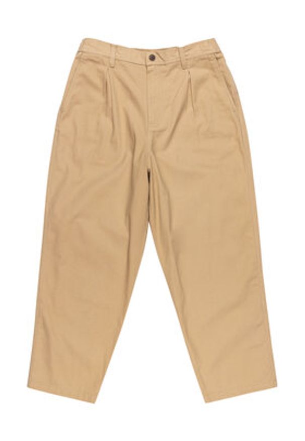 Quiksilver Spodnie cargo Urban Chill EQYNP03327 Beżowy Oversize. Kolor: beżowy. Materiał: bawełna