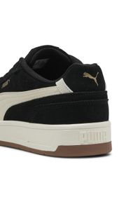 Puma - Sneakersy unisex Court Classin Suede PUMA Black Alpine Snow Gold White. Kolor: czarny, biały, wielokolorowy, żółty. Model: Puma Suede. Sport: tenis, turystyka piesza