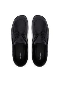 Calvin Klein Półbuty Ess Boatshoe Lth HW0HW03116 Czarny. Kolor: czarny. Materiał: skóra #5