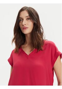 Marella T-Shirt Pialla 2413111094 Różowy Regular Fit. Kolor: różowy. Materiał: jedwab #4