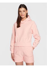 Champion Bluza Minimal 115645 Pomarańczowy Boxy Fit. Kolor: pomarańczowy. Materiał: bawełna