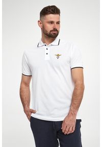 Aeronautica Militare - Polo męskie AERONAUTICA MILITARE. Typ kołnierza: polo