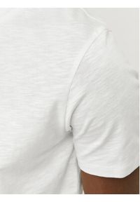 Jack & Jones - Jack&Jones T-Shirt Jprblunixs 12257965 Biały Slim Fit. Kolor: biały. Materiał: bawełna