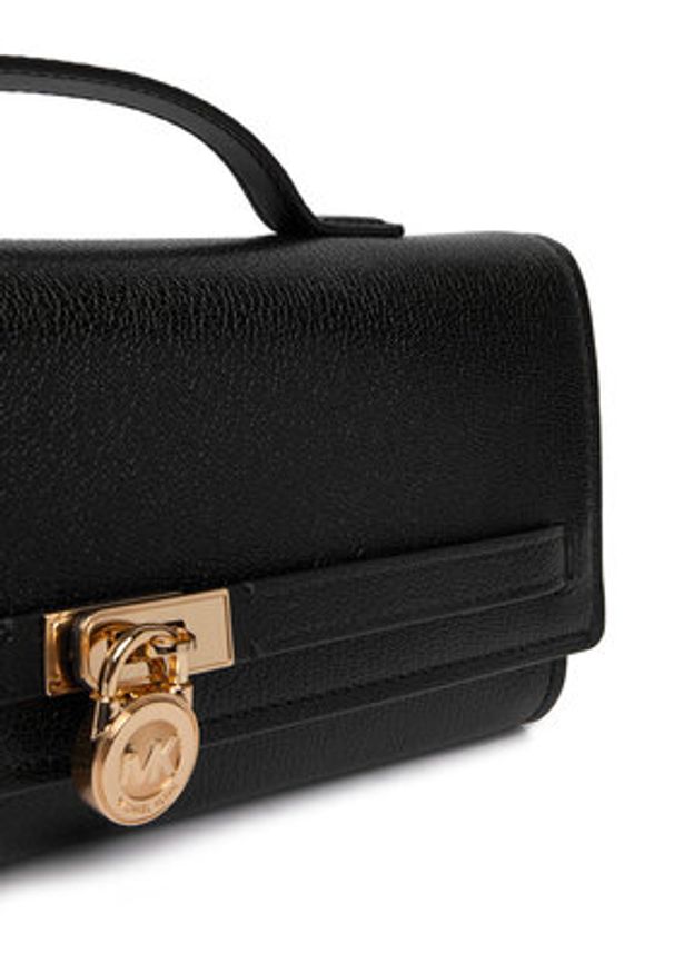 MICHAEL Michael Kors Torebka 30F5GHMC8L Czarny. Kolor: czarny. Materiał: skórzane