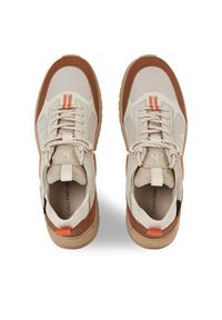 Calvin Klein Jeans Sneakersy Hiking Lace Up Low Cor YM0YM00801 Beżowy. Kolor: beżowy. Materiał: materiał #5