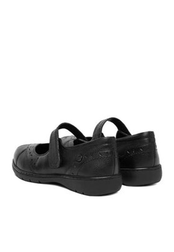 Go Soft Baleriny CEO-WI23-LENA-12 Czarny. Kolor: czarny. Materiał: skóra