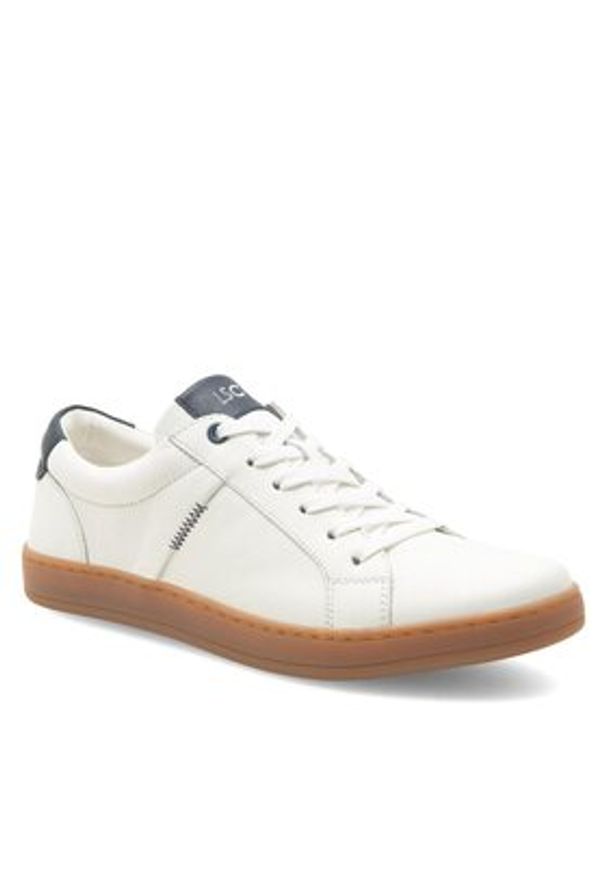 Lasocki Sneakersy DELECTA WI16-DELECTA-01 Biały. Kolor: biały. Materiał: skóra