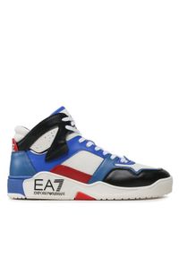 EA7 Emporio Armani Sneakersy X8Z039 XK331 S494 Kolorowy. Materiał: skóra. Wzór: kolorowy