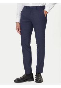 Hugo - HUGO Garnitur Arti/Hesten242V1X 50547314 Granatowy Extra Slim Fit. Kolor: niebieski. Materiał: syntetyk #12