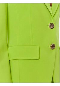Liu Jo Marynarka CA4045 J1930 Zielony Regular Fit. Kolor: zielony. Materiał: syntetyk #5